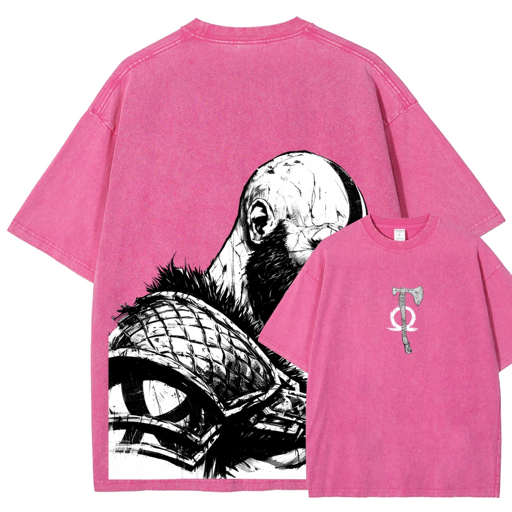 god-of-war Unisex Fit Washed T-Shirt 2510018661