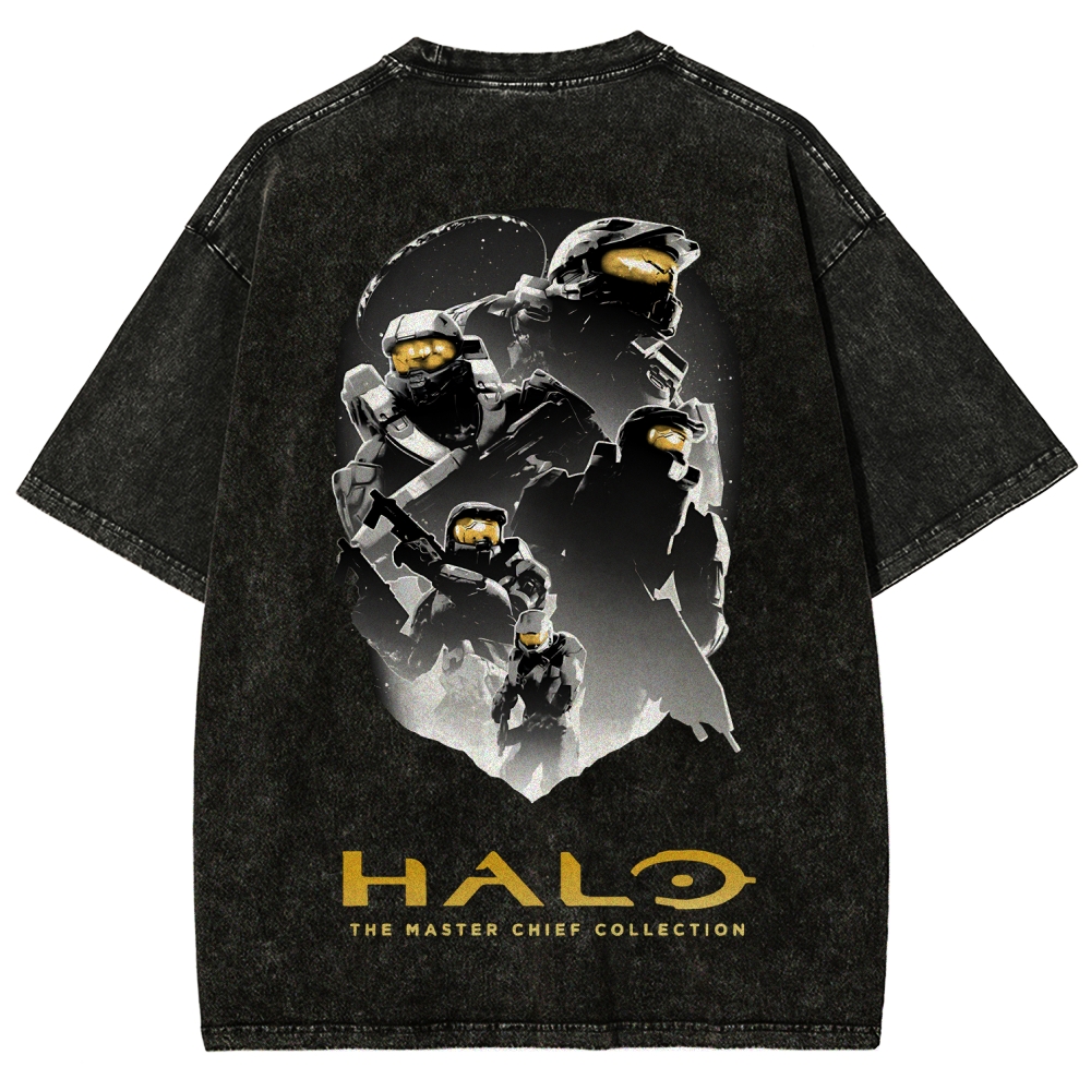 Halo Unisex Fit Washed T-Shirt