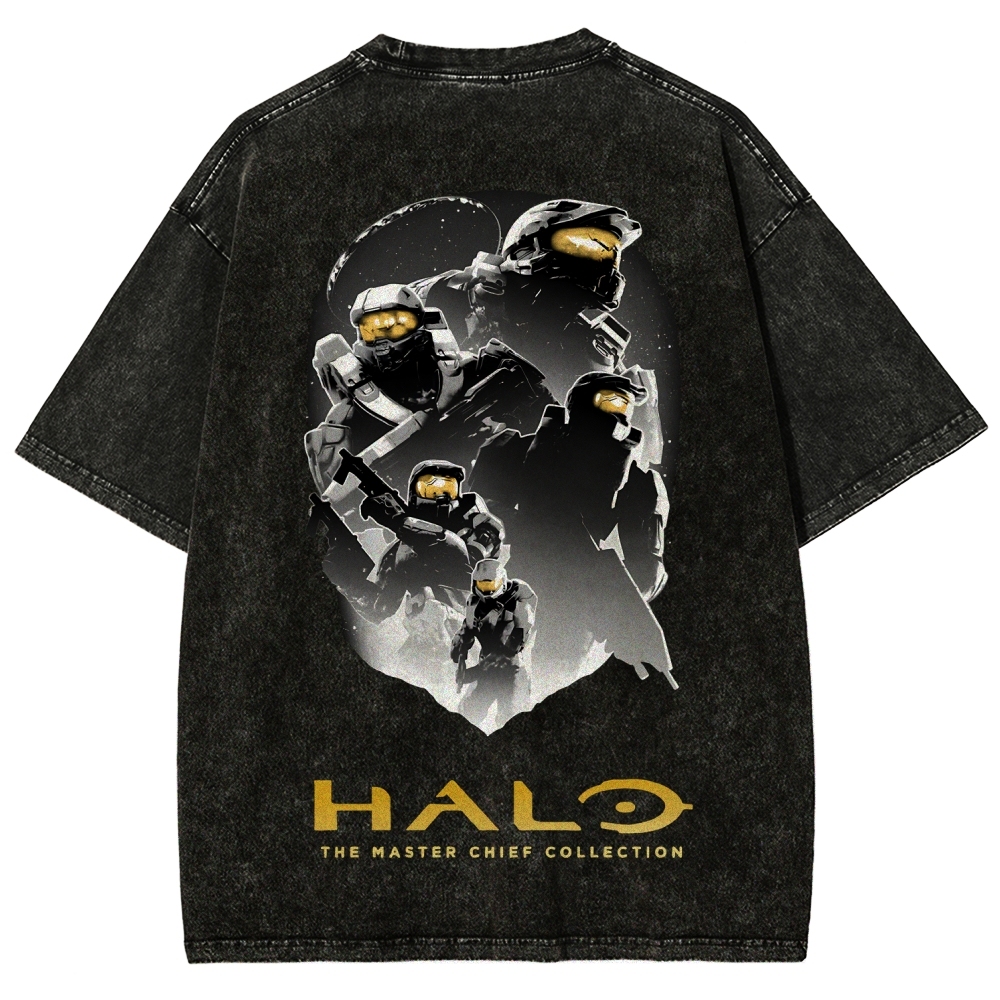 Halo Unisex Fit Washed T-Shirt
