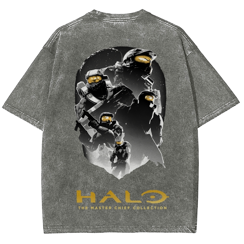 Halo Unisex Fit Washed T-Shirt