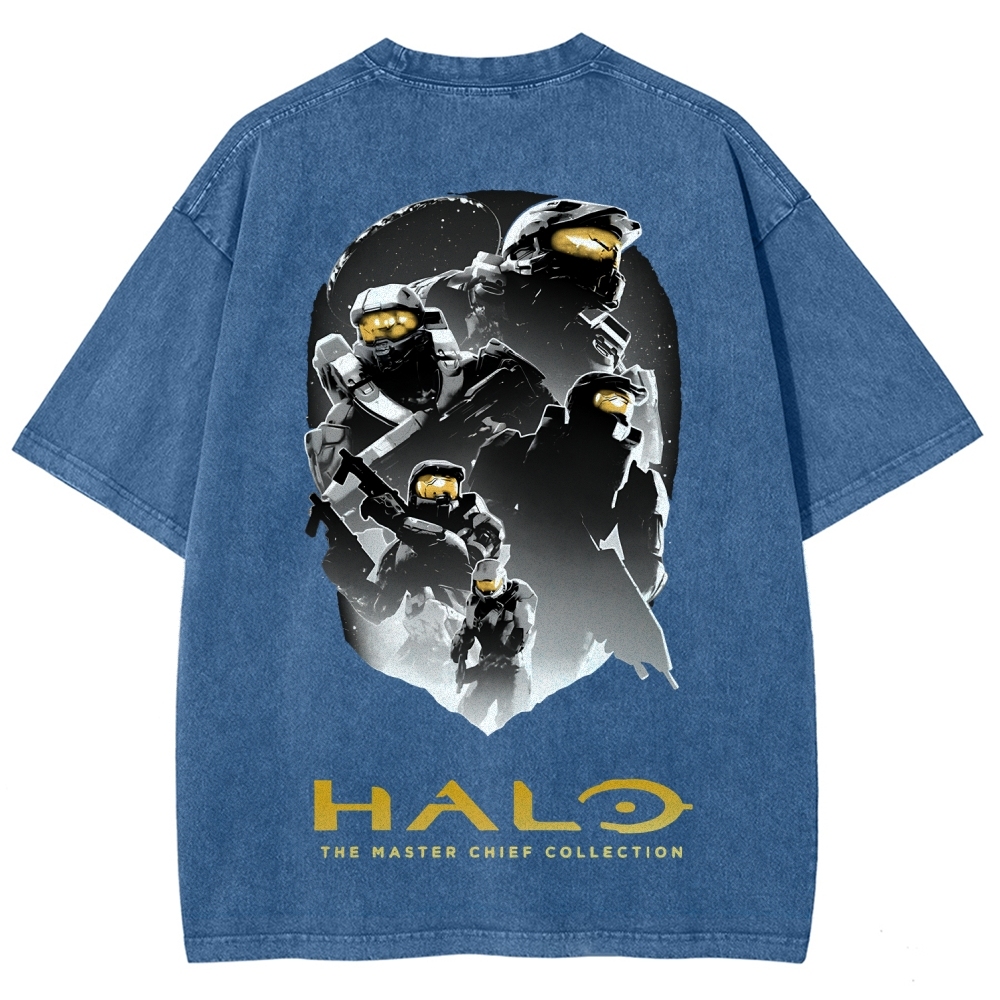 Halo Unisex Fit Washed T-Shirt