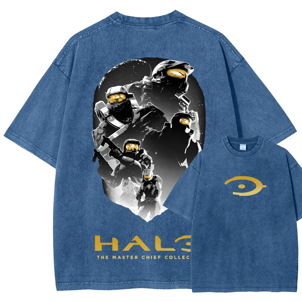 Halo Unisex Fit Washed T-Shirt