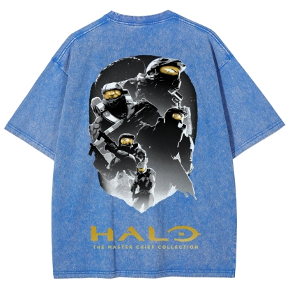 Halo Unisex Fit Washed T-Shirt