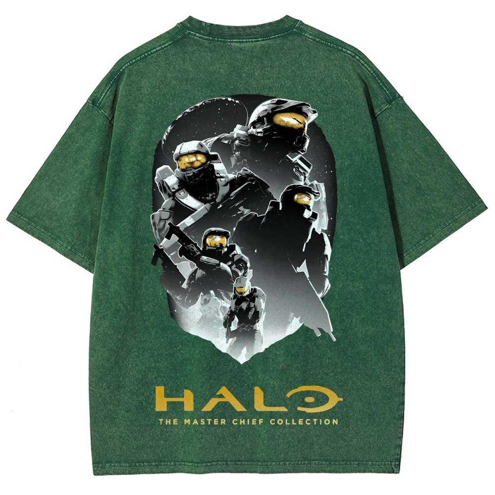 Halo Unisex Fit Washed T-Shirt