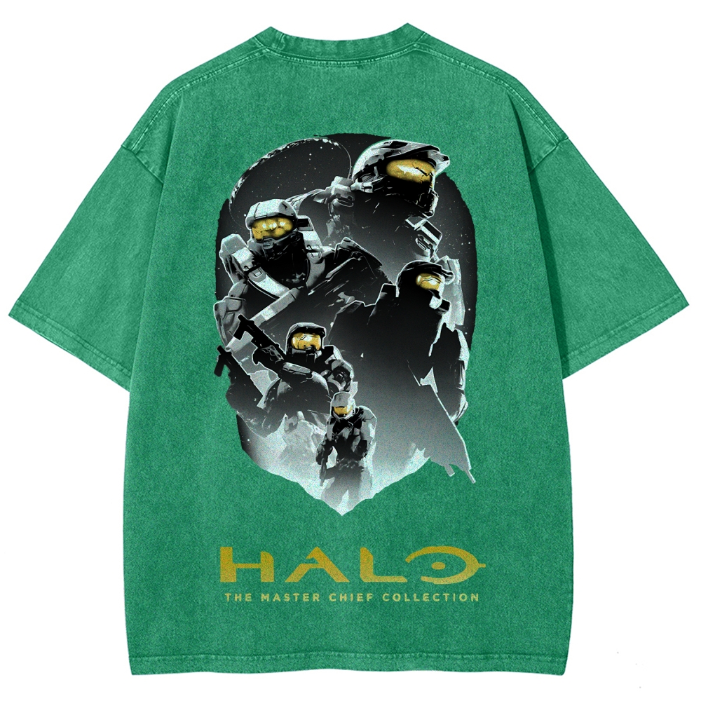 Halo Unisex Fit Washed T-Shirt