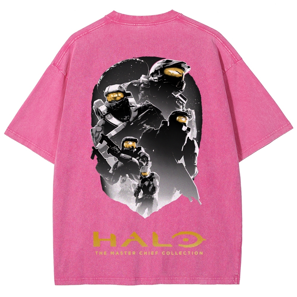 Halo Unisex Fit Washed T-Shirt