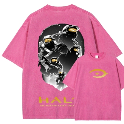 Halo Unisex Fit Washed T-Shirt