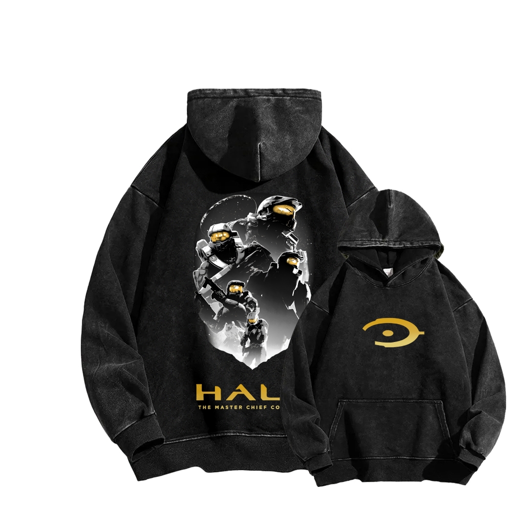 Halo Unisex washed sweatshirts