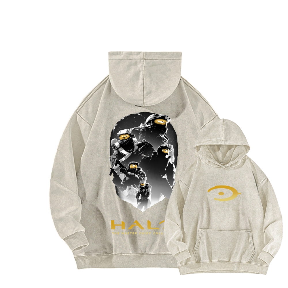 Halo Unisex washed sweatshirts