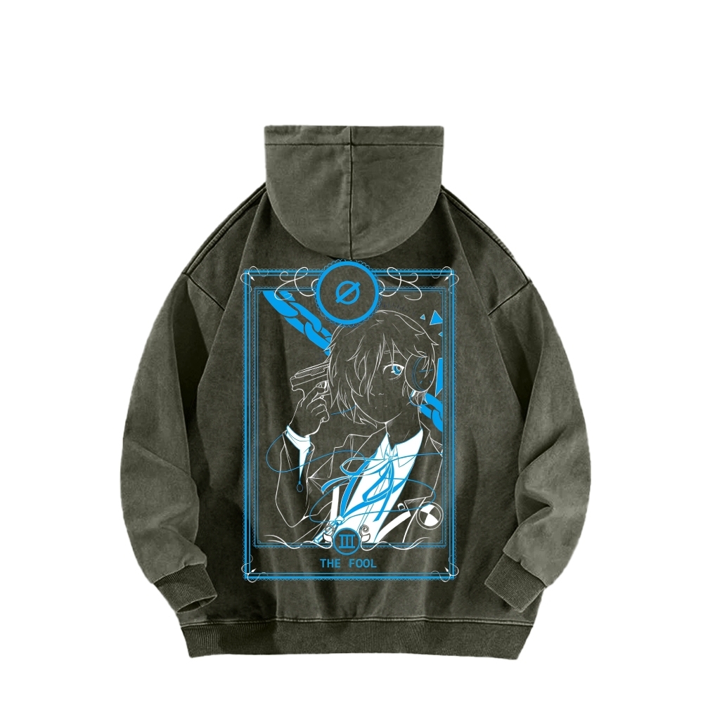 Persona Unisex washed Hoodies 2510021494