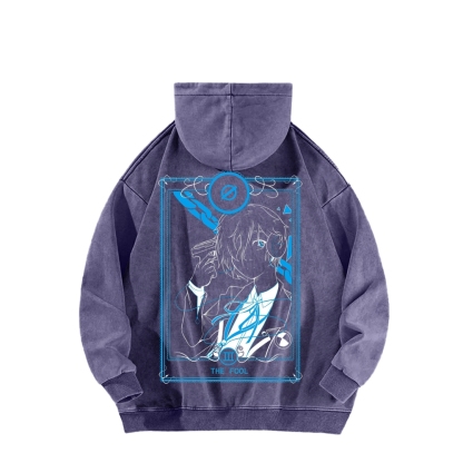 Persona Unisex washed Hoodies 2510021494