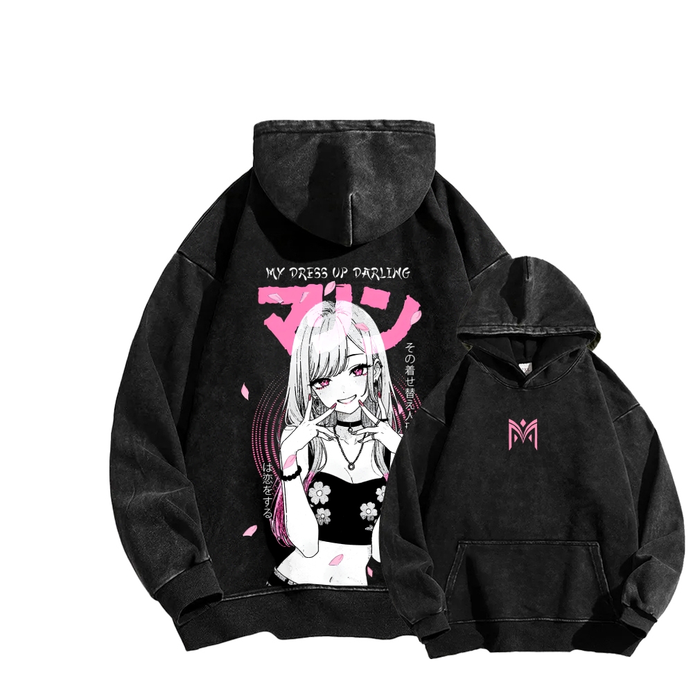 My Dress Up Darling Unisex washed Hoodie