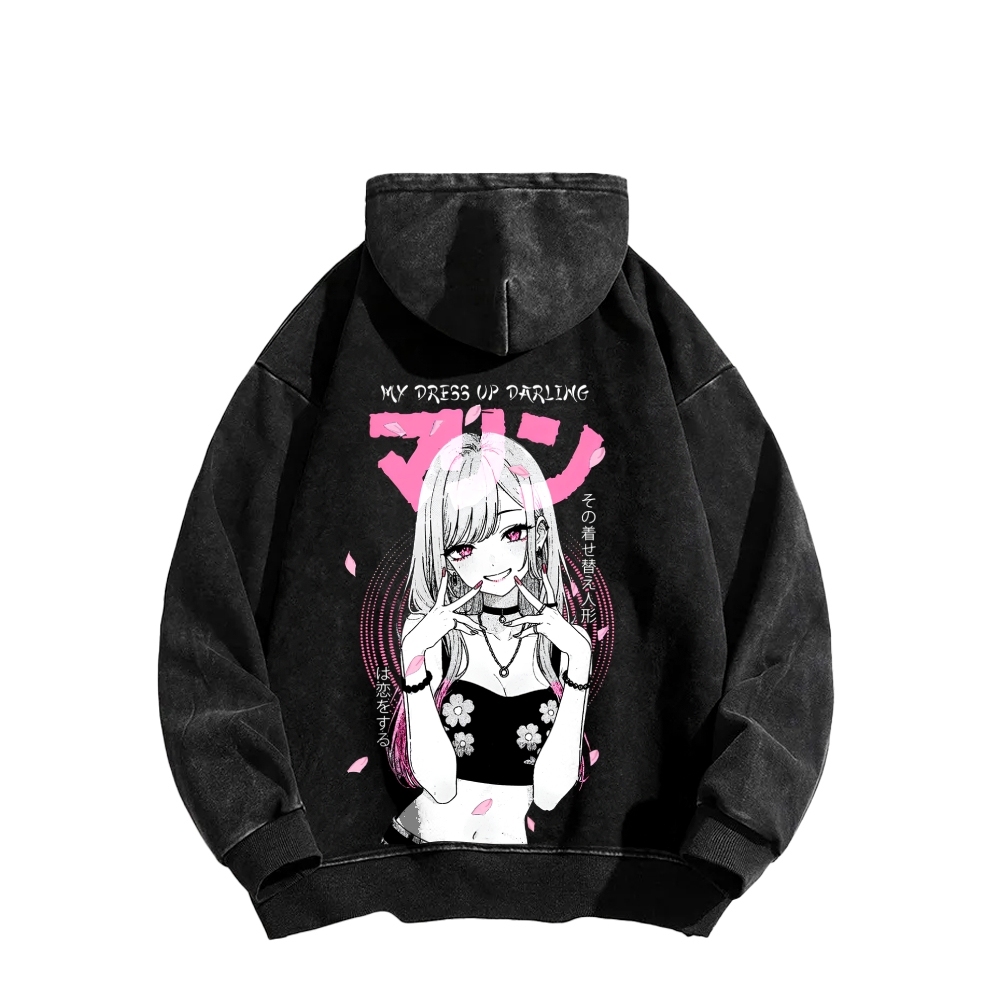 My Dress Up Darling Unisex washed Hoodie