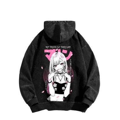 My Dress Up Darling Unisex washed Hoodie
