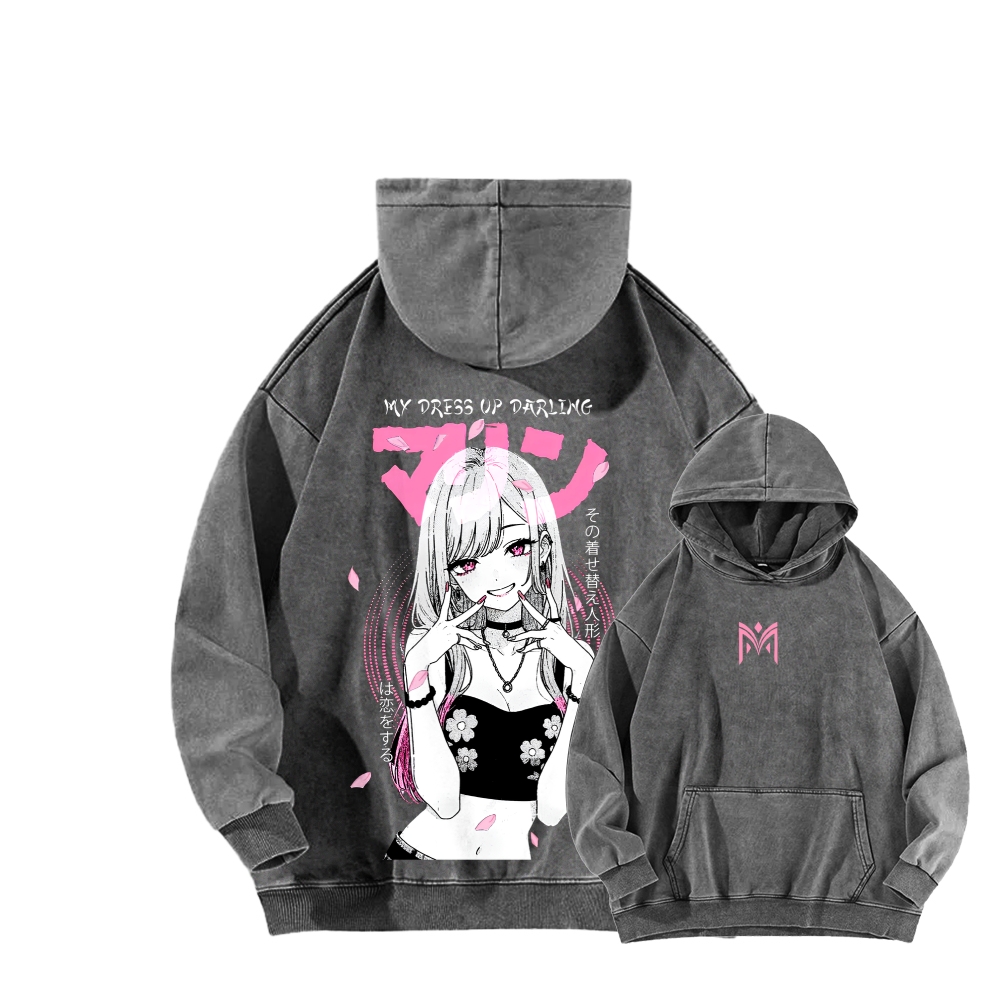 My Dress Up Darling Unisex washed Hoodie