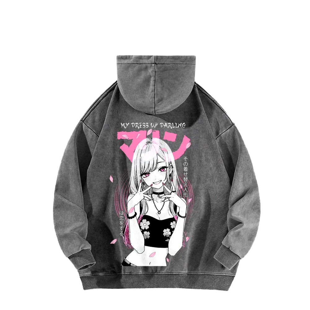 My Dress Up Darling Unisex washed Hoodie
