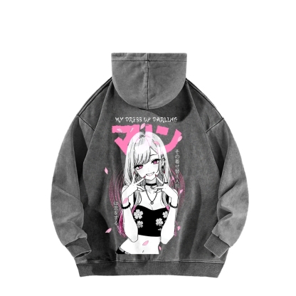 My Dress Up Darling Unisex washed Hoodie