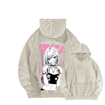 My Dress Up Darling Unisex washed Hoodie