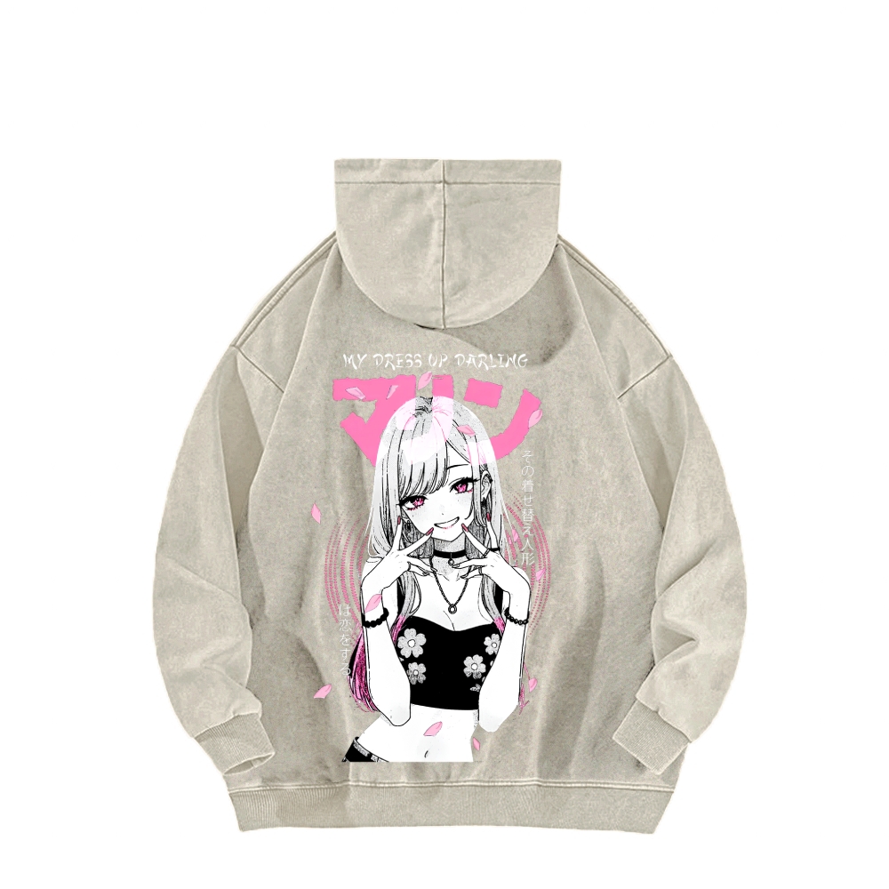 My Dress Up Darling Unisex washed Hoodie