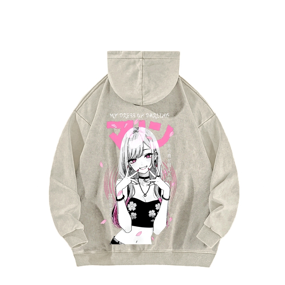 My Dress Up Darling Unisex washed Hoodie