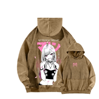 My Dress Up Darling Unisex washed Hoodie