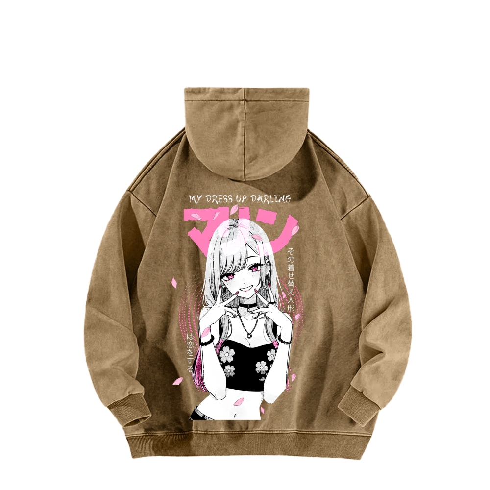 My Dress Up Darling Unisex washed Hoodie