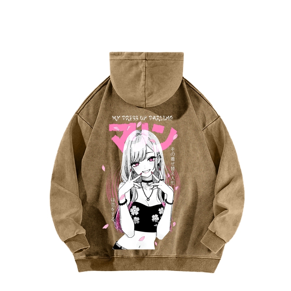 My Dress Up Darling Unisex washed Hoodie