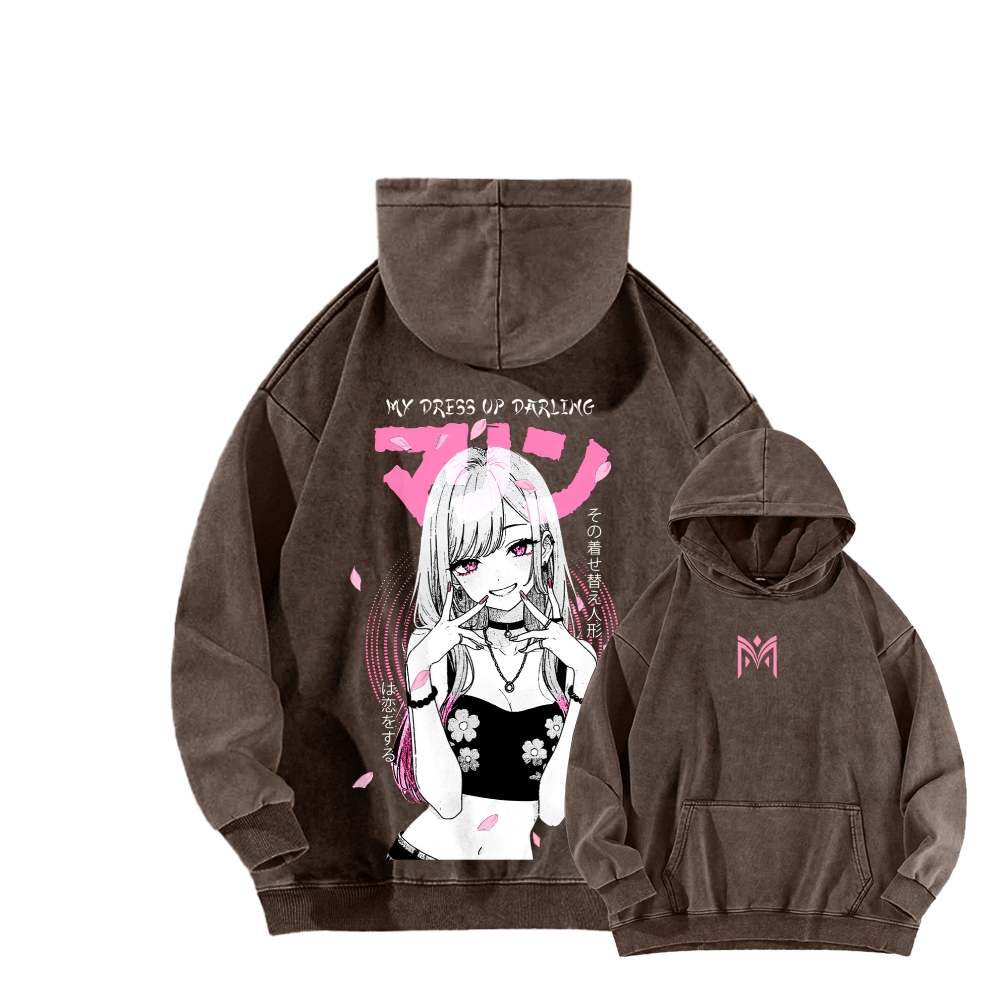 My Dress Up Darling Unisex washed Hoodie