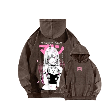 My Dress Up Darling Unisex washed Hoodie