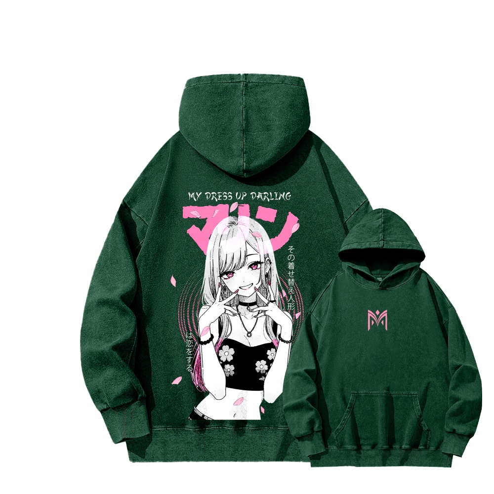 My Dress Up Darling Unisex washed Hoodie