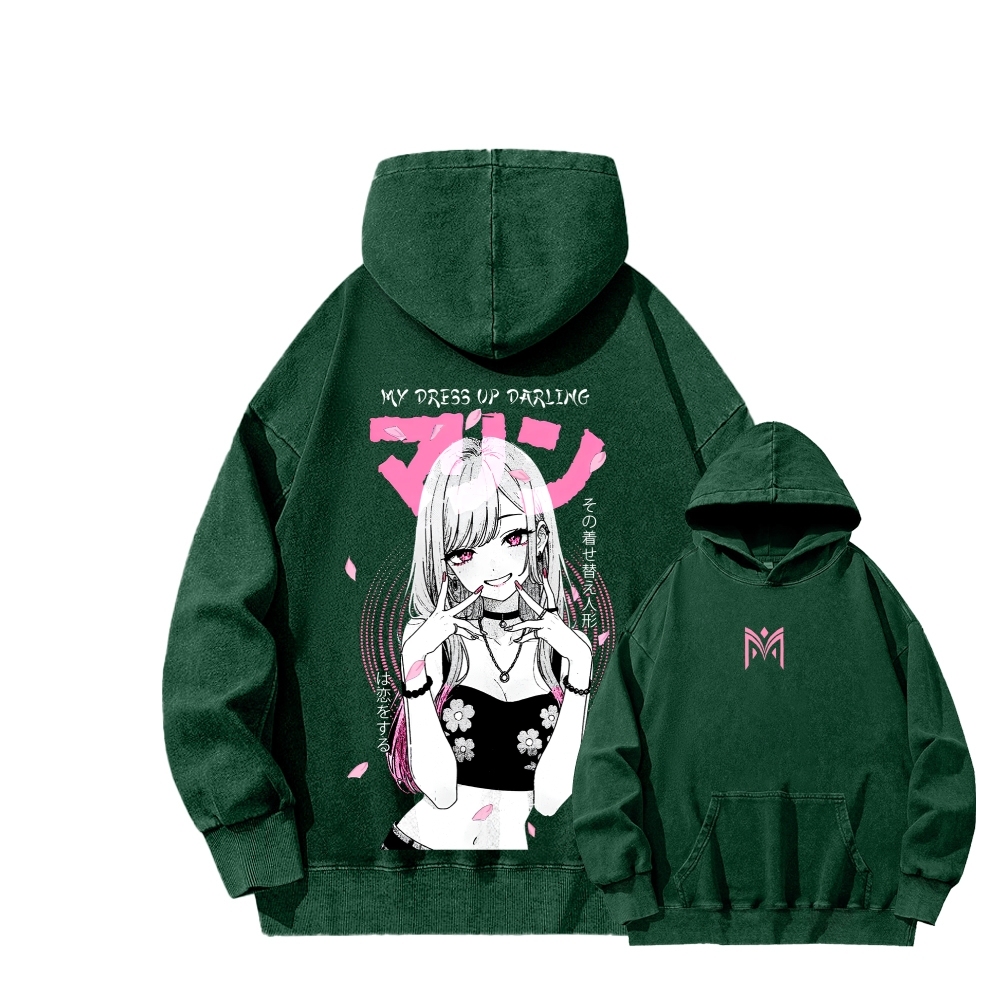My Dress Up Darling Unisex washed Hoodie