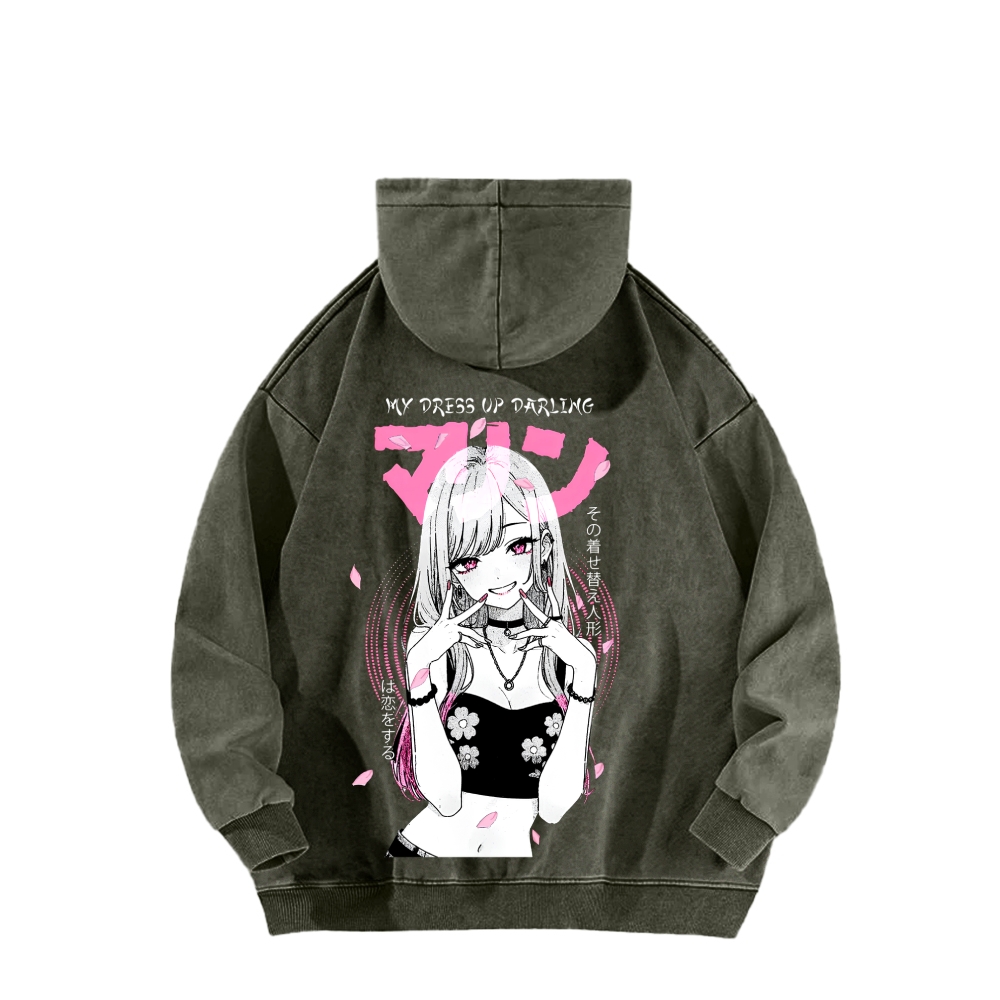 My Dress Up Darling Unisex washed Hoodie