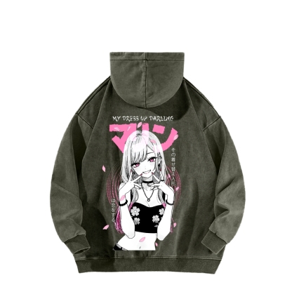 My Dress Up Darling Unisex washed Hoodie