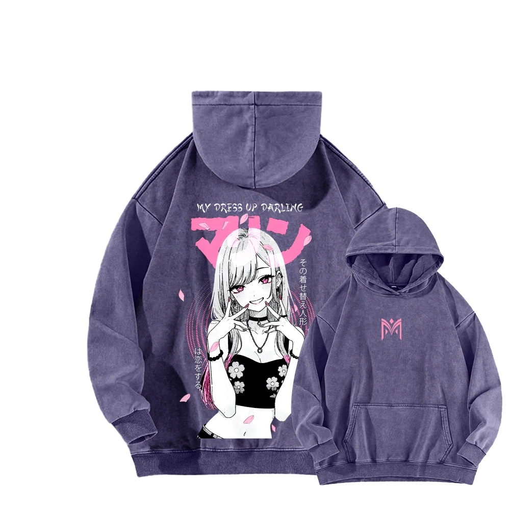 My Dress Up Darling Unisex washed Hoodie