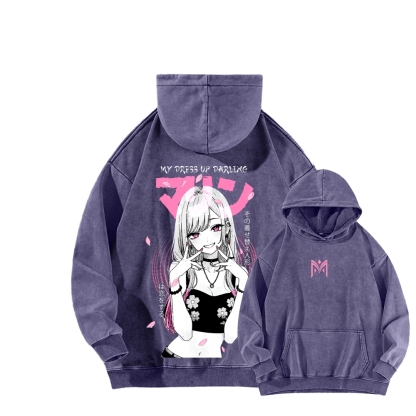My Dress Up Darling Unisex washed Hoodie