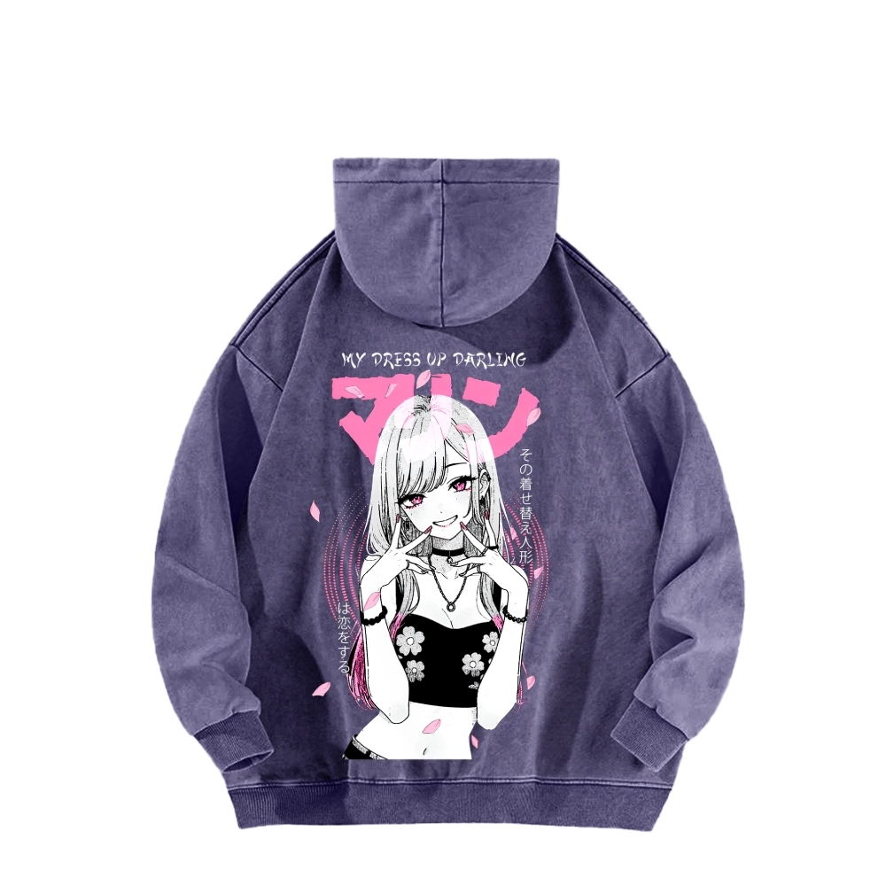 My Dress Up Darling Unisex washed Hoodie