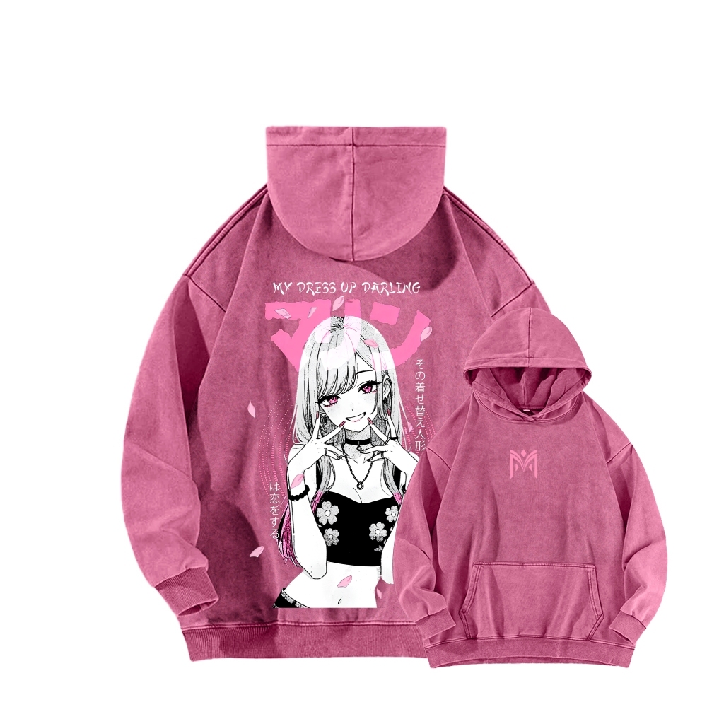 My Dress Up Darling Unisex washed Hoodie
