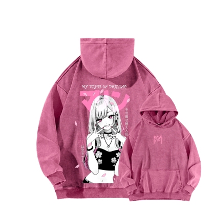 My Dress Up Darling Unisex washed Hoodie