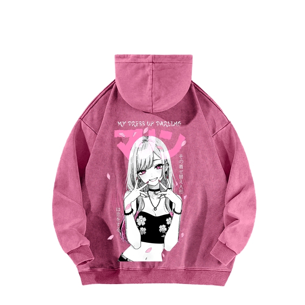 My Dress Up Darling Unisex washed Hoodie