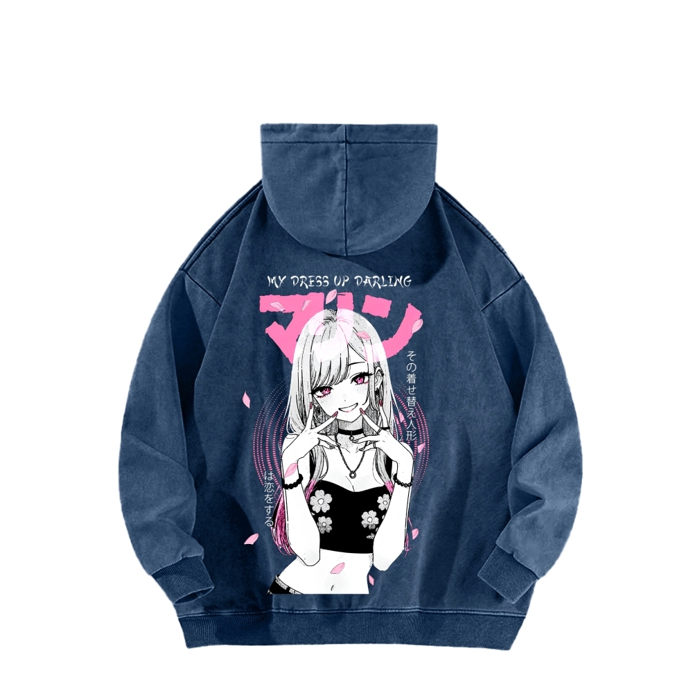 My Dress Up Darling Unisex washed Hoodie