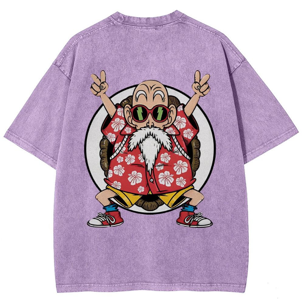 DRAGON BALL SUPER MASTER ROSHI Vintage Oversized T-Shirt