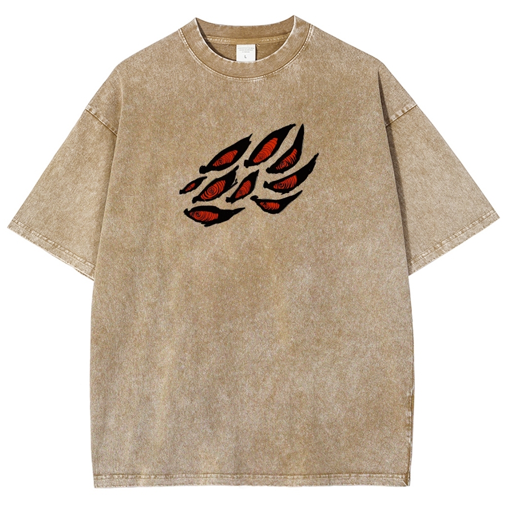Fox Demon Minimalist Washed T-shirt
