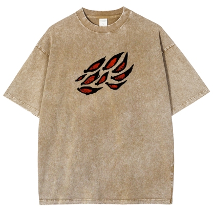 Fox Demon Minimalist Washed T-shirt