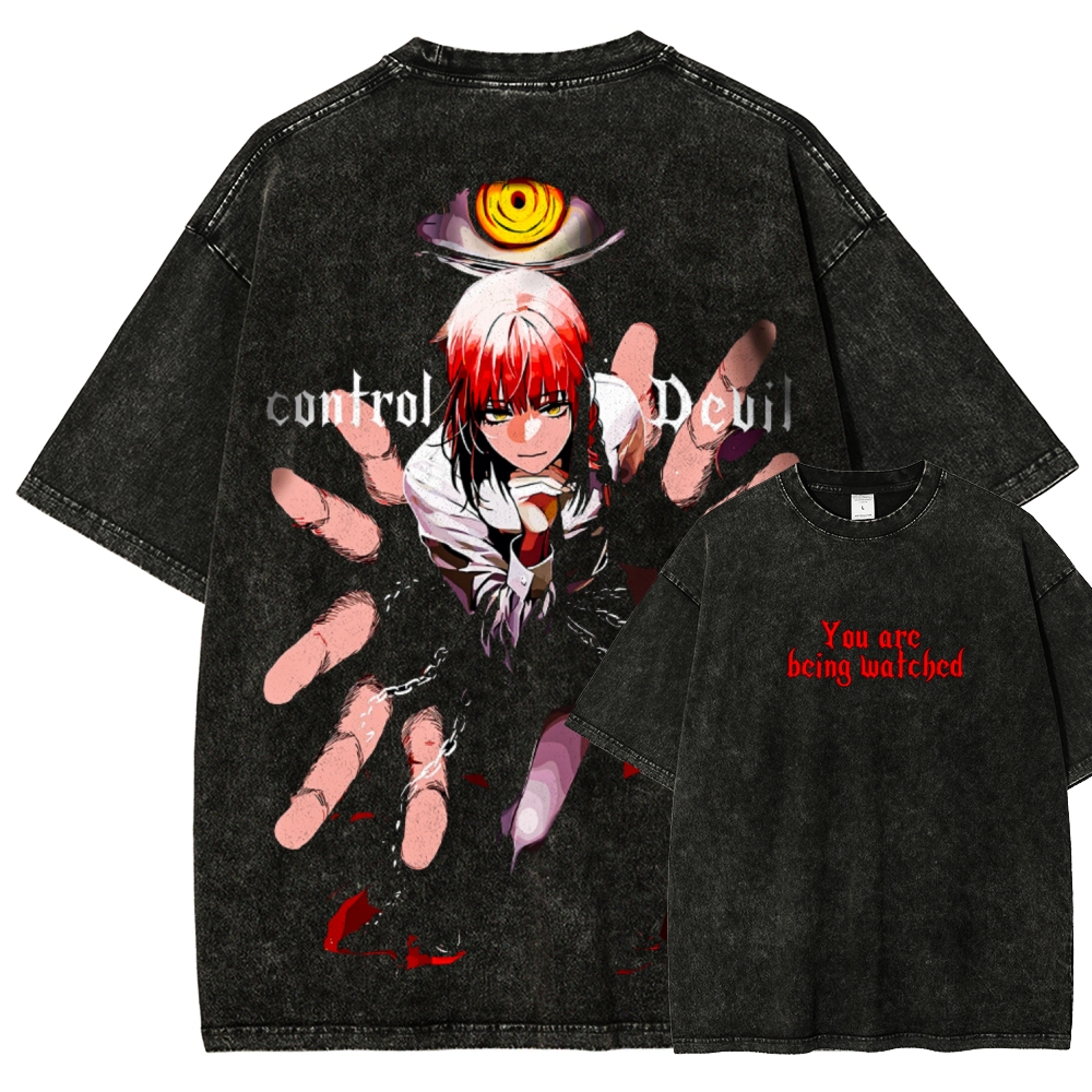 Control the Demon Washing T-shirt