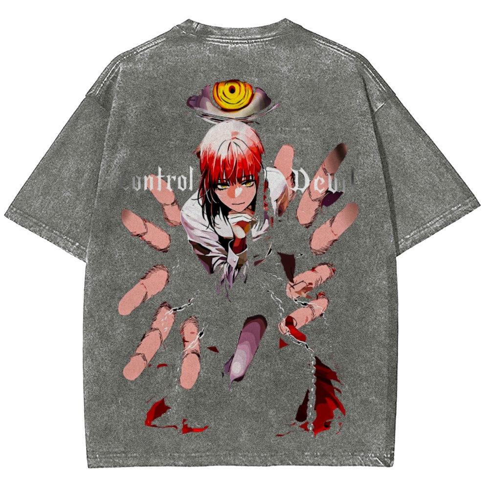 Control the Demon Washing T-shirt