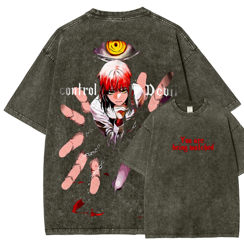 Control the Demon Washing T-shirt