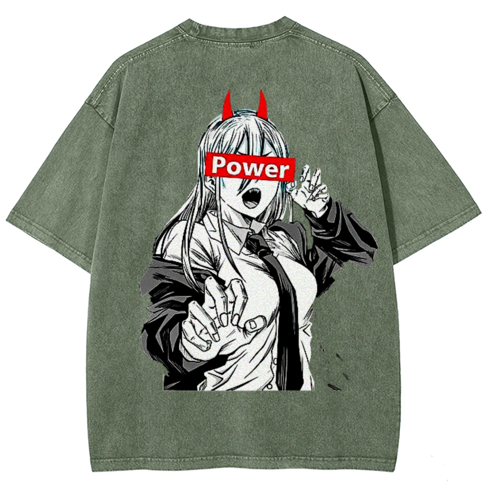 Power – Glory Belongs Only to Me (Washed T-shirt)