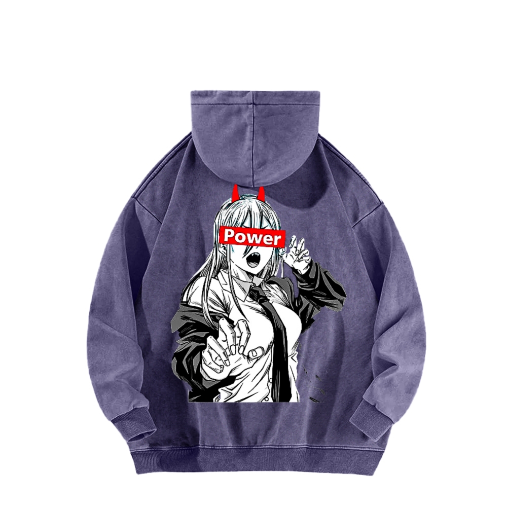 Power – Glory Belongs Only to Me - Washed Hoodie