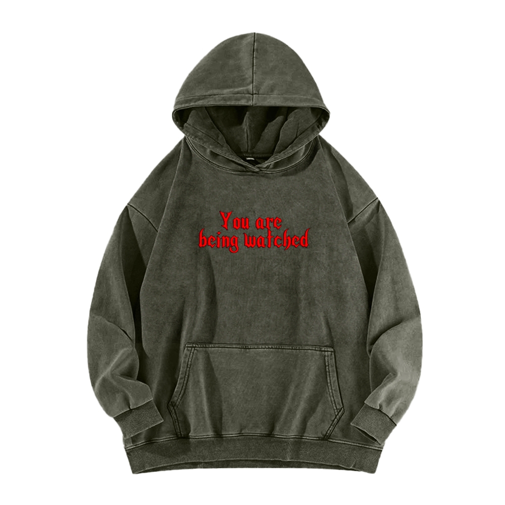 Control the Demon Wash Hoodie
