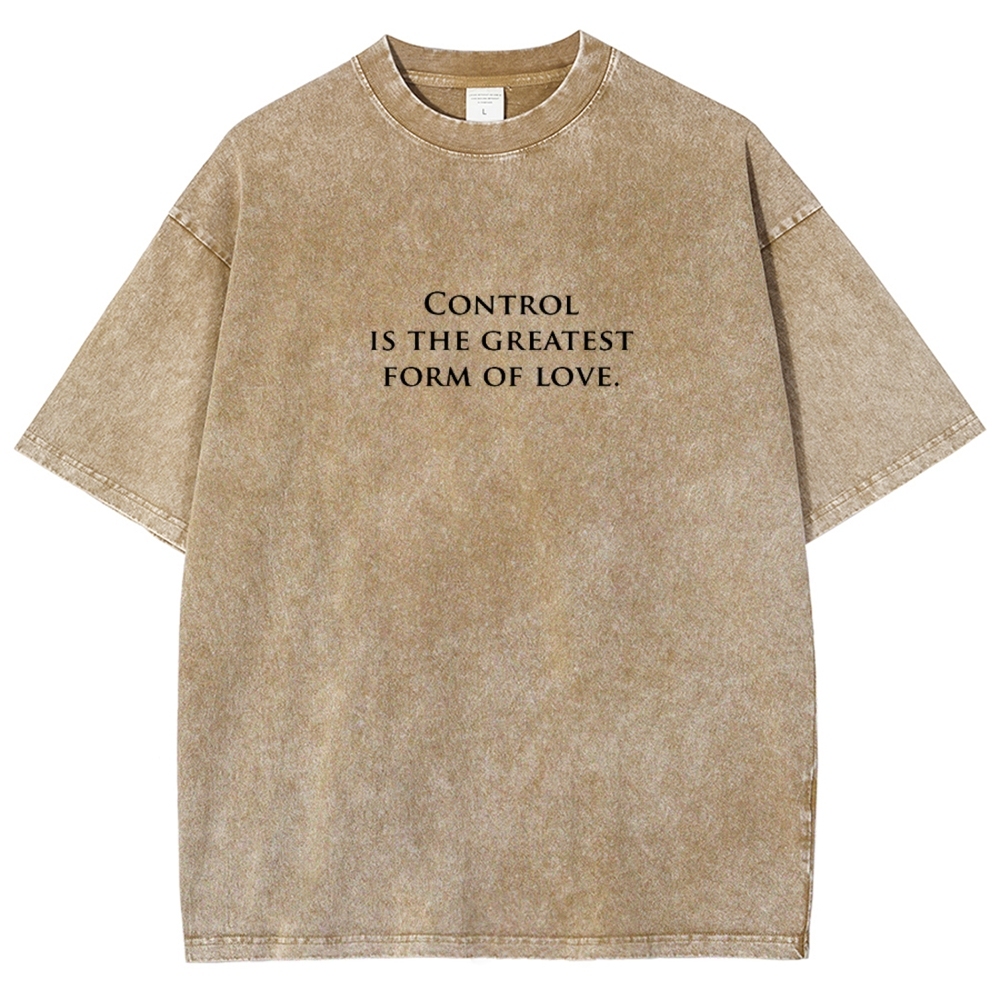 Chainsaw Man Washed Cotton T-shirt